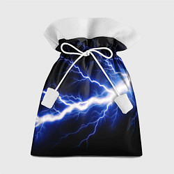Мешок для подарков Lightning blue, цвет: 3D-принт