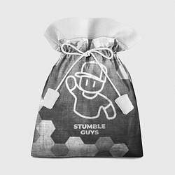 Подарочный мешок Stumble Guys - grey gradient