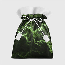 Мешок для подарков Lightning green glow, цвет: 3D-принт