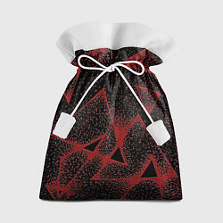 Мешок для подарков Triangles with dots, цвет: 3D-принт