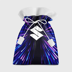 Мешок для подарков Suzuki neon energy, цвет: 3D-принт