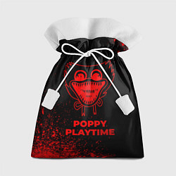 Мешок для подарков Poppy Playtime - red gradient, цвет: 3D-принт