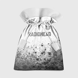 Мешок для подарков Radiohead - white gradient посередине, цвет: 3D-принт