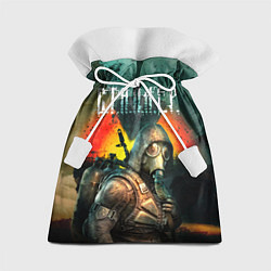 Мешок для подарков Сталкер - Меченый, цвет: 3D-принт