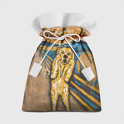 Мешок для подарков Крик - Пёс, цвет: 3D-принт