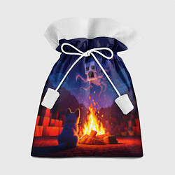 Мешок для подарков Собака и гаст, цвет: 3D-принт