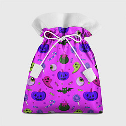 Мешок для подарков Halloween pink, цвет: 3D-принт
