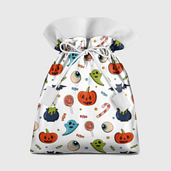 Мешок для подарков Halloween pumpkin show, цвет: 3D-принт
