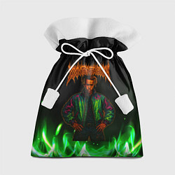 Мешок для подарков XXXTentacion hardcore, цвет: 3D-принт