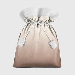 Мешок для подарков Градиент песочный, цвет: 3D-принт