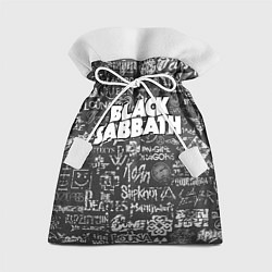Мешок для подарков Black Sabbath pattern, цвет: 3D-принт