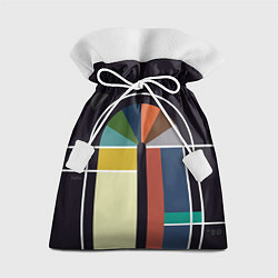 Мешок для подарков Витраж модерн, цвет: 3D-принт