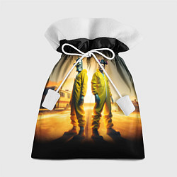 Мешок для подарков Хайзенберг и Бендер пустились во все тяжкие, цвет: 3D-принт