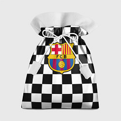 Мешок для подарков Barcelona клетка, цвет: 3D-принт