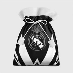 Мешок для подарков Real Madrid геометрия спорт, цвет: 3D-принт
