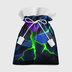Мешок для подарков Neon tile, цвет: 3D-принт
