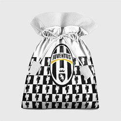 Мешок для подарков Juventus болельщики паттерн, цвет: 3D-принт