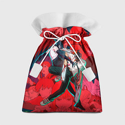 Мешок для подарков Битва с Резе Человек бензопила, цвет: 3D-принт