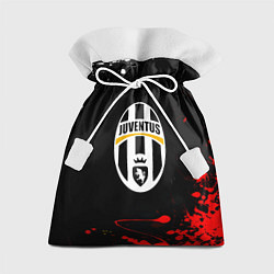Подарочный мешок Ювентус краски текстура всплеск