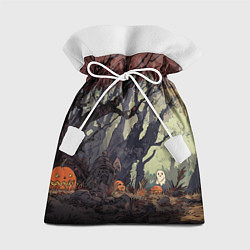 Мешок для подарков Призрачный лес, цвет: 3D-принт