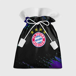 Мешок для подарков Бавария Мюнхен краски текстура, цвет: 3D-принт