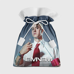 Мешок для подарков Eminem Fire, цвет: 3D-принт