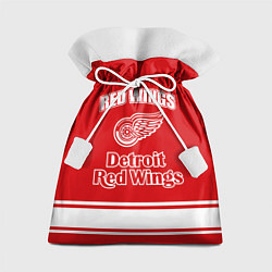Мешок для подарков Detroit red wings, цвет: 3D-принт