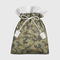 Мешок для подарков Камуфляж: хаки, цвет: 3D-принт