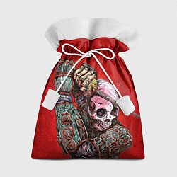 Мешок для подарков Скелет, цвет: 3D-принт