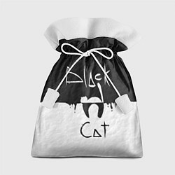 Мешок для подарков Black cat, цвет: 3D-принт