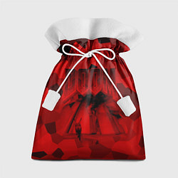Мешок для подарков DOOM: Red Polygon, цвет: 3D-принт