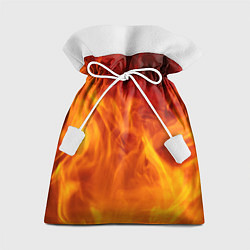 Мешок для подарков Огонь 2, цвет: 3D-принт