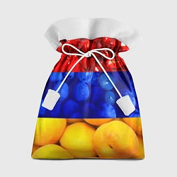 Мешок для подарков Флаг Армении, цвет: 3D-принт