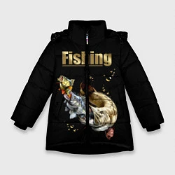 Зимняя куртка для девочки Gold Fishing