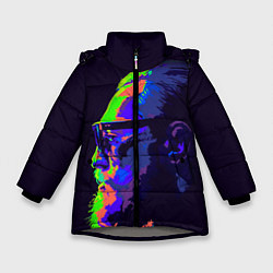 Куртка зимняя для девочки McGregor Neon, цвет: 3D-светло-серый