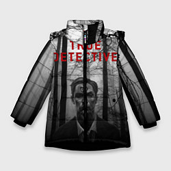 Куртка зимняя для девочки True Detective: Blackwood, цвет: 3D-черный