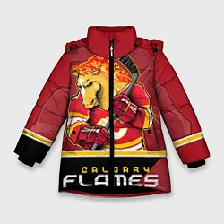 Зимняя куртка для девочки Calgary Flames