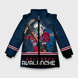 Зимняя куртка для девочки Colorado Avalanche