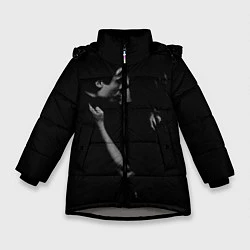 Куртка зимняя для девочки Vampire Love, цвет: 3D-светло-серый