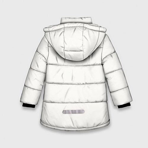 Зимняя куртка для девочки Walking Dead Shadow / 3D-Светло-серый – фото 2