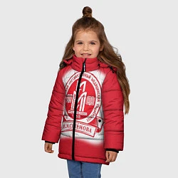Куртка зимняя для девочки ПМГМУ, цвет: 3D-черный — фото 2