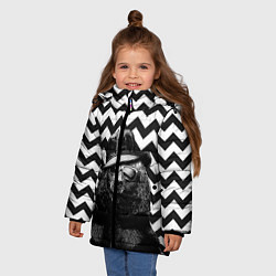 Куртка зимняя для девочки Mr. Bear, цвет: 3D-светло-серый — фото 2