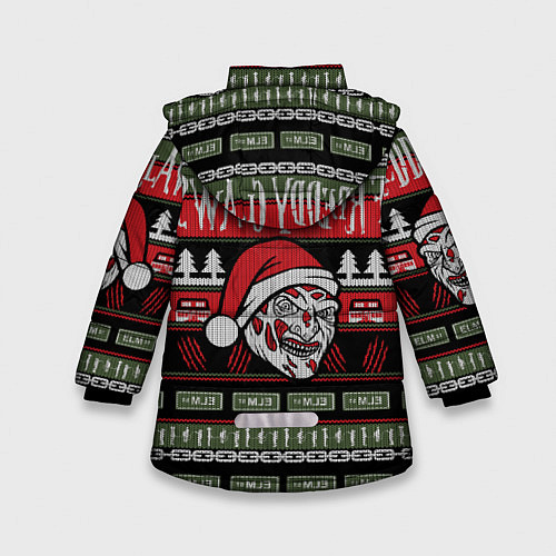 Зимняя куртка для девочки Freddy Christmas / 3D-Красный – фото 2