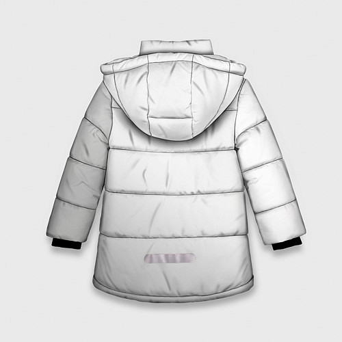 Зимняя куртка для девочки Watch Dogs 2 / 3D-Красный – фото 2