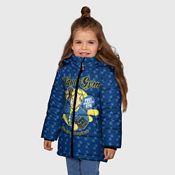 Куртка зимняя для девочки Vault Gym, цвет: 3D-светло-серый — фото 2