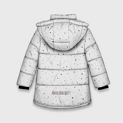 Зимняя куртка для девочки Hope Faith / 3D-Светло-серый – фото 2