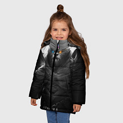 Куртка зимняя для девочки Rengar LoL, цвет: 3D-черный — фото 2