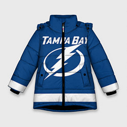 Куртка зимняя для девочки Tampa Bay: Nesterov, цвет: 3D-черный
