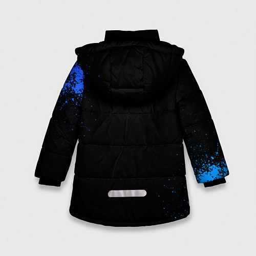 Зимняя куртка для девочки EnVyUs: Black collection / 3D-Красный – фото 2