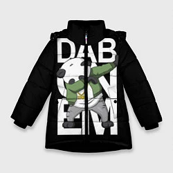 Зимняя куртка для девочки Panda dab